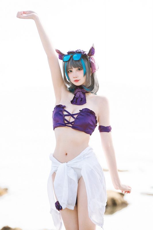 Coser@念雪 Vol.013 柴郡猫-六月图吧