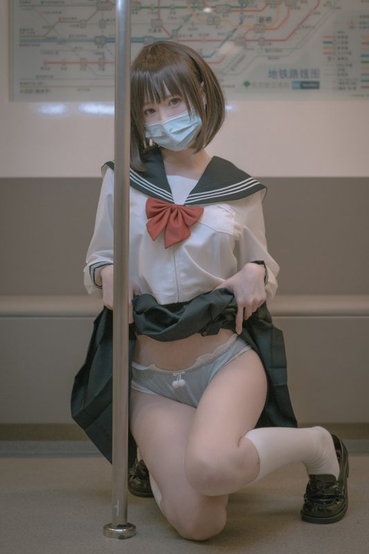 Coser@西园寺南歌 Vol.012 电车物语 A-六月图吧