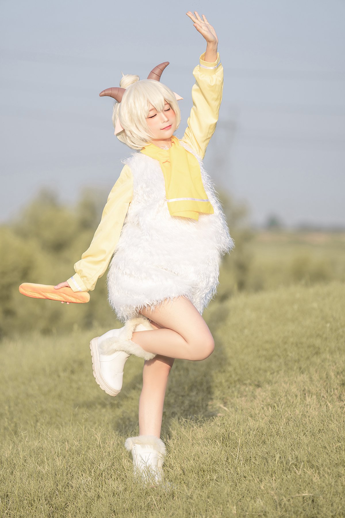 Coser@蠢沫沫 Vol.186 懒羊羊-六月图吧