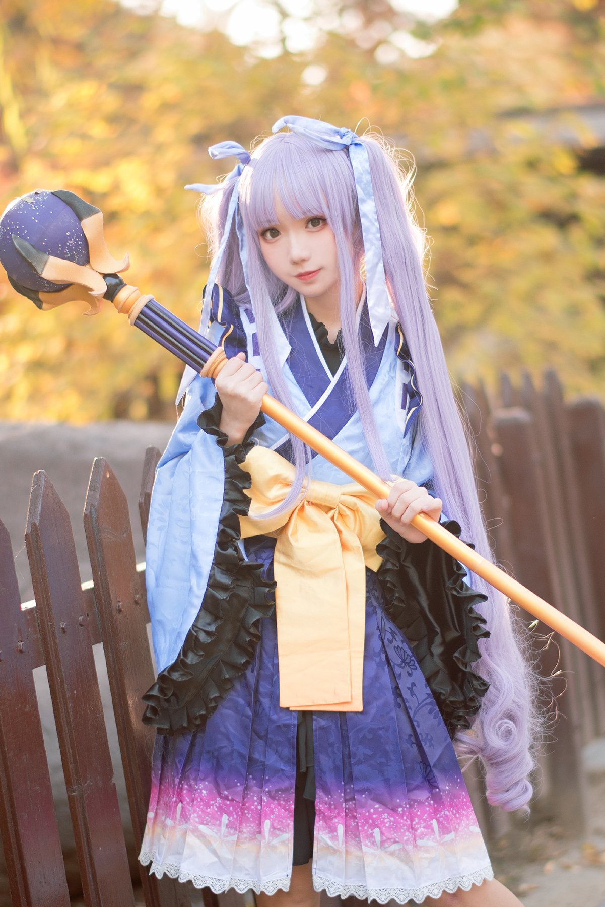 Coser@花柒Hana Vol.012 镜华 小仓唯 cos正片-六月图吧