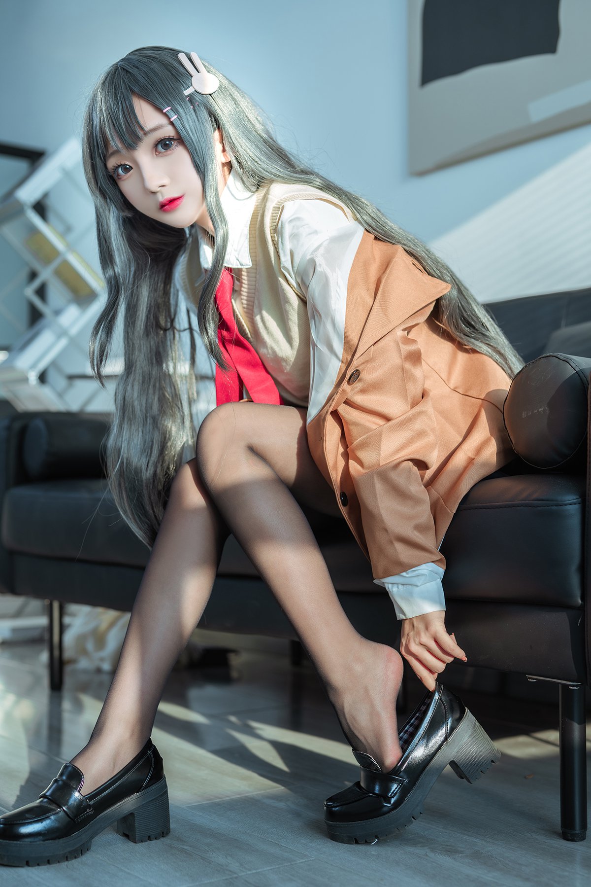 Coser@日奈娇 Vol.035 麻衣校服-六月图吧