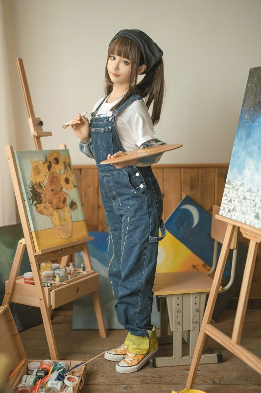 Coser@蠢沫沫 Vol.179 画室-六月图吧