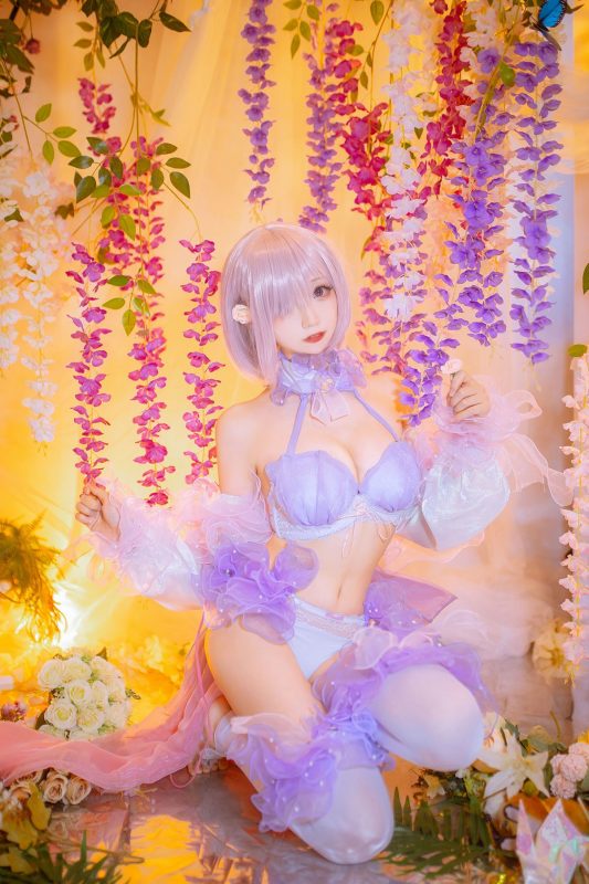 Coser@小野寺地瓜 Vol.001 玛修内衣-六月图吧
