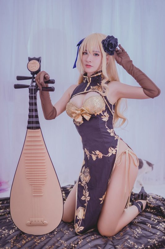Coser@前羽 Vol.006 幻想 金莲-六月图吧