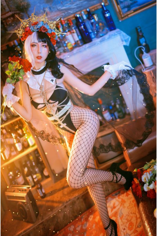 Coser@云溪溪 Vol.018 奶桃 修女-六月图吧