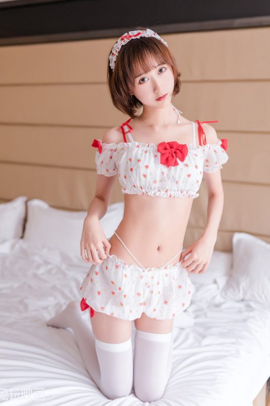 Coser@木绵绵OwO vol.072 兔玩映画 草莓甜心-六月图吧