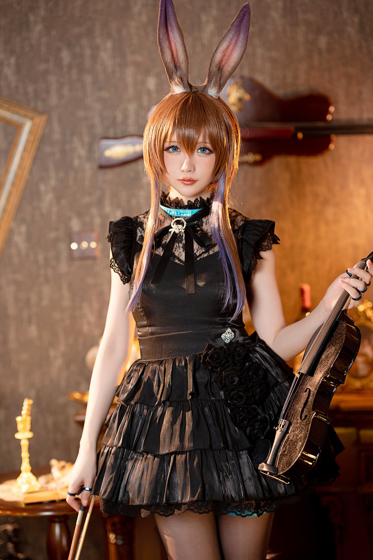 Coser@星之迟迟 Vol.100 2021年正片合集 阿米娅-音律联觉-六月图吧