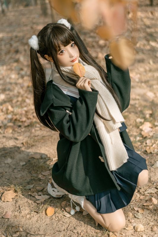 Coser@蠢沫沫 Vol.169 沫沫真爱版 秋季JK-六月图吧