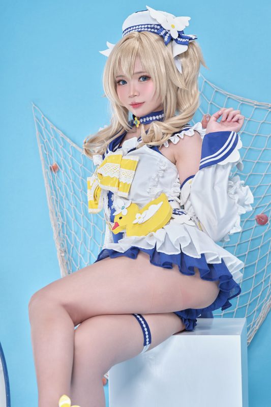 Coser@ZinieQ – Barbara Swimsuit-六月图吧