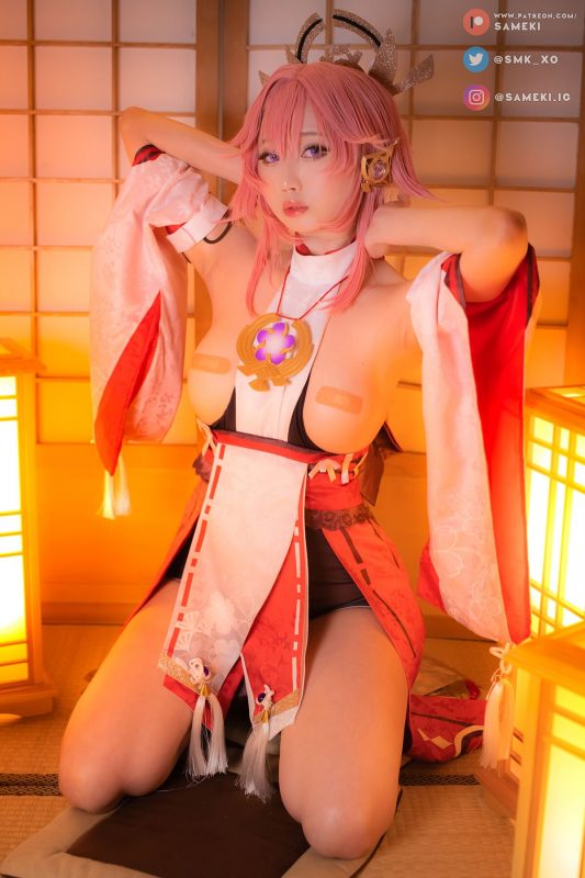 Coser@Sameki – Pack Yae Miko-六月图吧