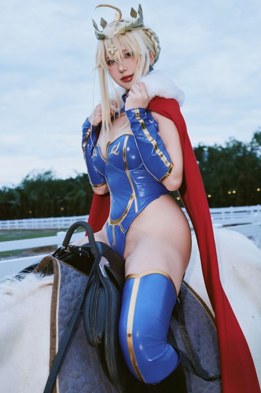 Coser@PuyPuy – 阿尔托莉雅·潘德拉贡Lancer Part1-六月图吧