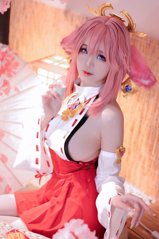 Coser@miko酱ww – 原神 八重神子-六月图吧