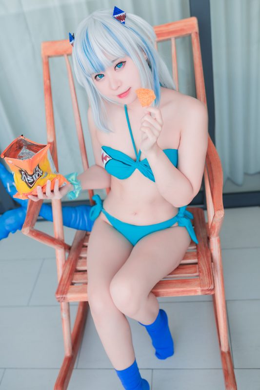 Coser@MeenFox – Gawr Gura Swim-六月图吧