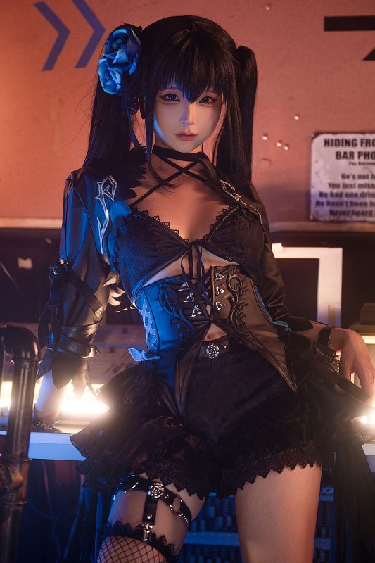 Coser@蠢沫沫 – 2024年会员 黑岩射手-六月图吧