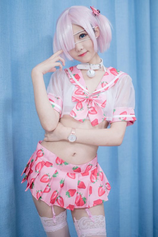 Coser@羽天shine – 草莓-六月图吧