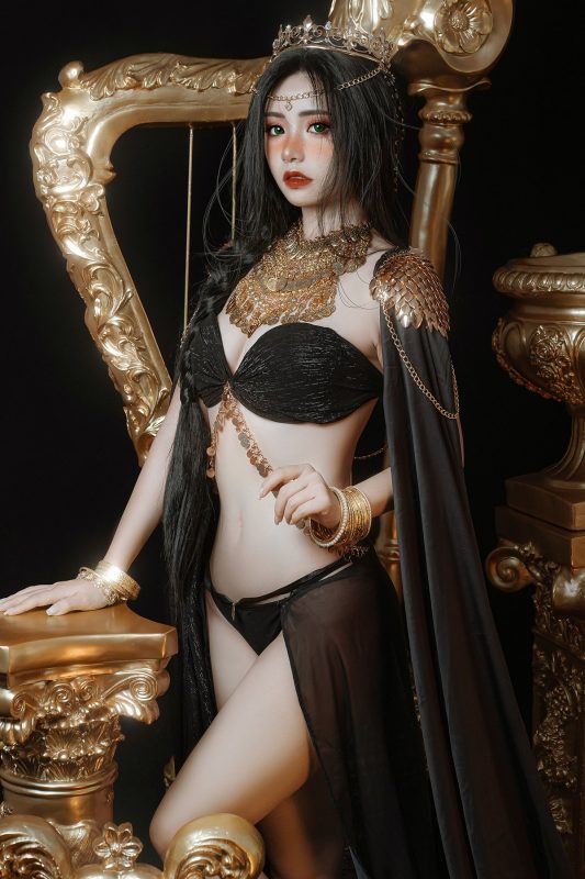 Coser@爆机少女喵小吉 Nekokoyoshi – 风玲公主-六月图吧