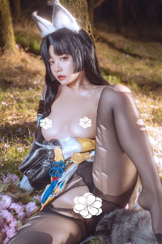 Coser@爆机少女喵小吉 Nekokoyoshi – 永劫无间 胡桃-六月图吧
