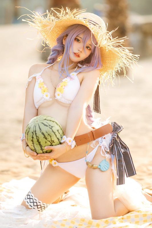 Coser@是一只熊仔吗 And 伊喵君Nya – 公主连结 静流x惠理子-六月图吧