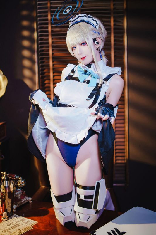 Coser@封疆疆v – 飞鸟马时 女仆-六月图吧