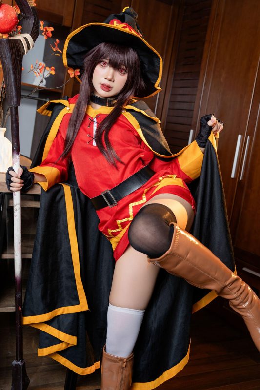 Coser@PoppaChan – Konosuba Megumin Part1-六月图吧