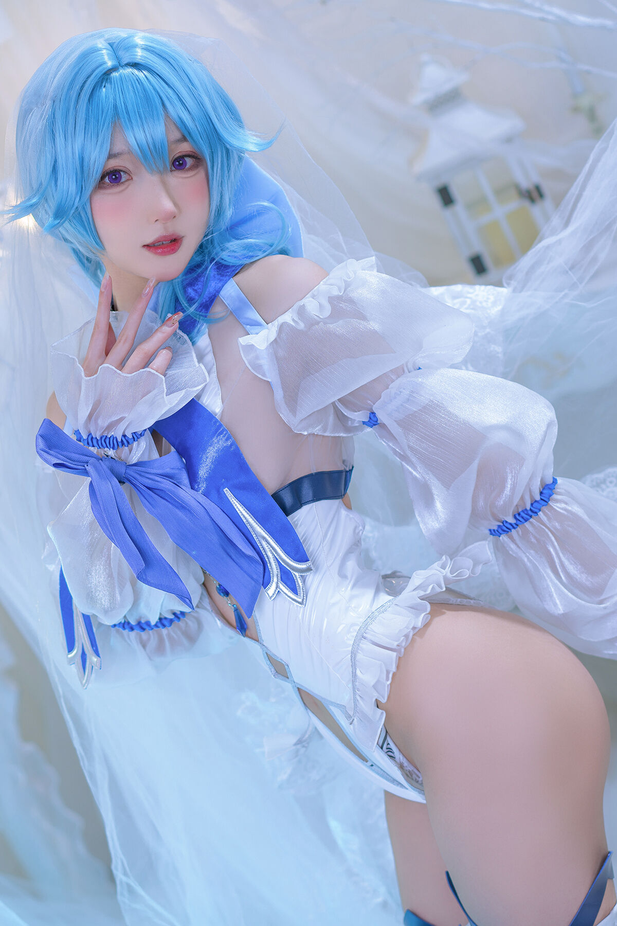 Coser@阿包也是兔娘 – 加冕图 优菈-六月图吧