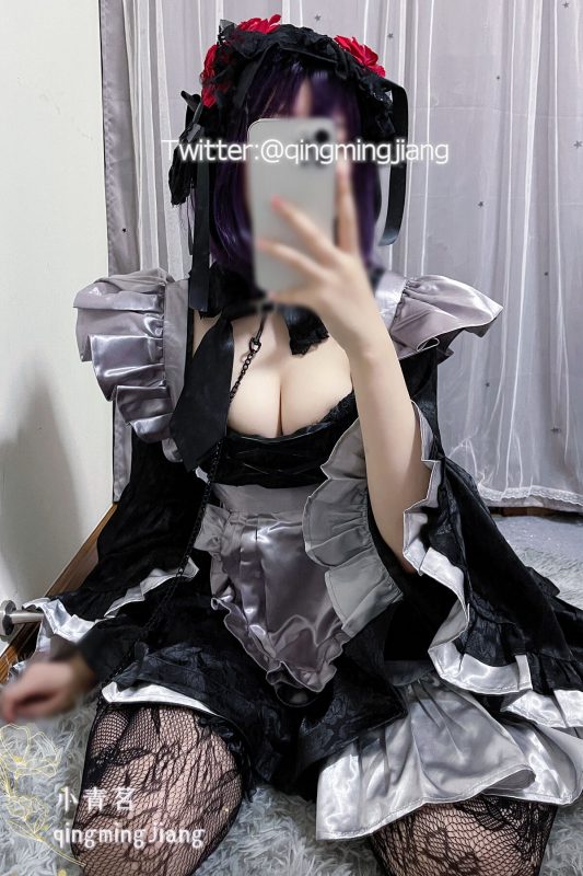 Coser@小青茗 – 黑丝喷血诱惑-六月图吧