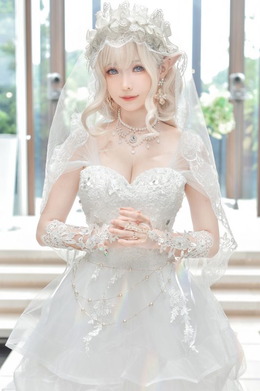 Coser@Ely – Bride And Lingerie-六月图吧