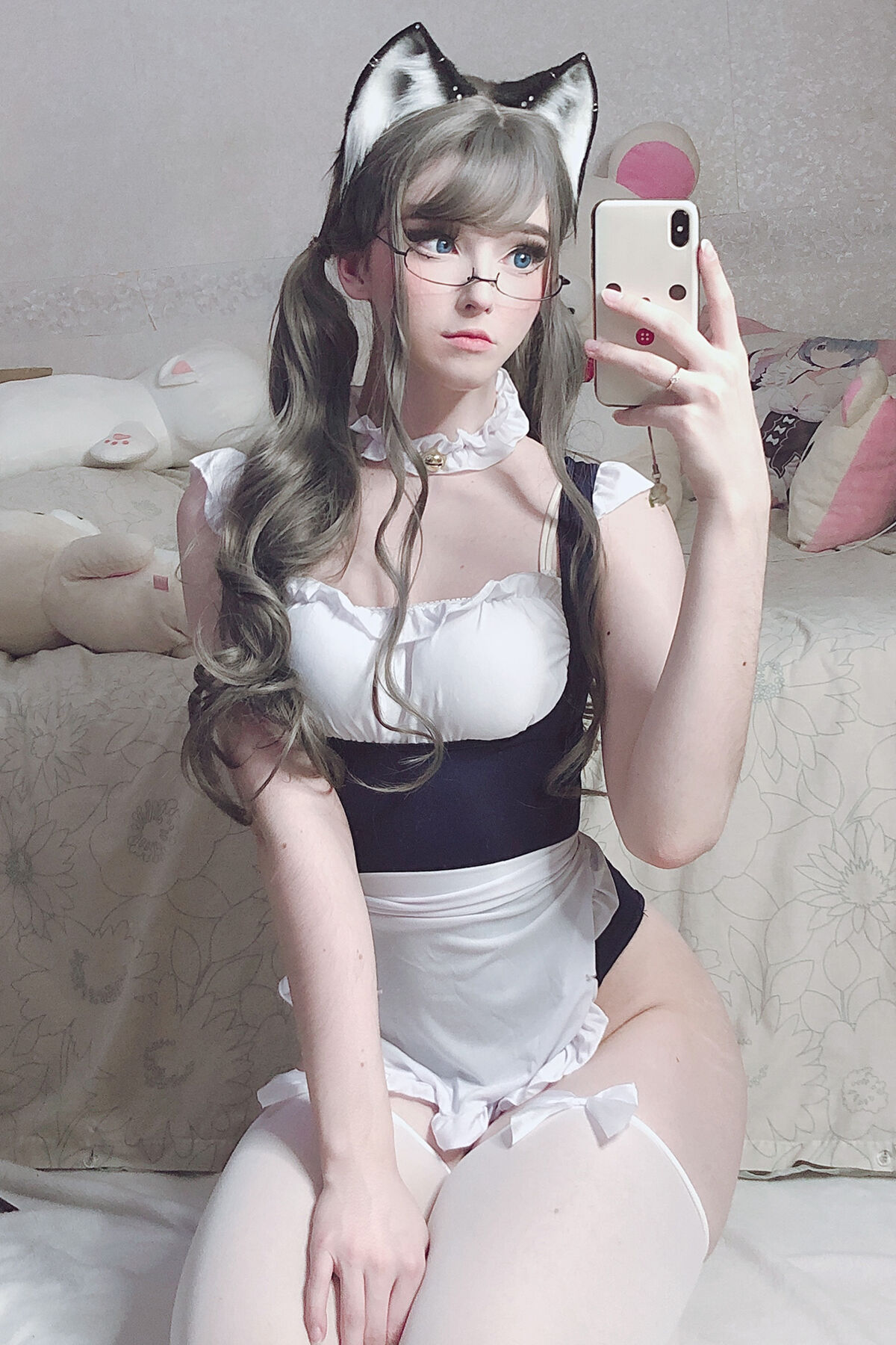 Coser@Candy_Ball – Maid Swimsuit-六月图吧