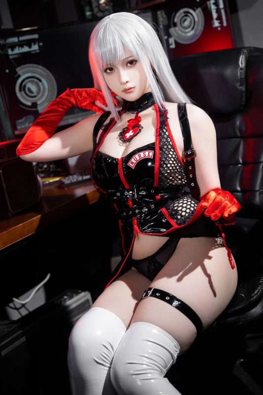 Coser@屿鱼 – 暗黑护士-六月图吧