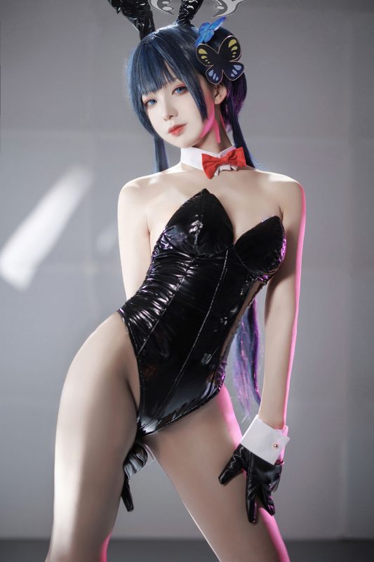 Coser@封疆疆v – 碧蓝档案 妃咲 兔女郎-六月图吧