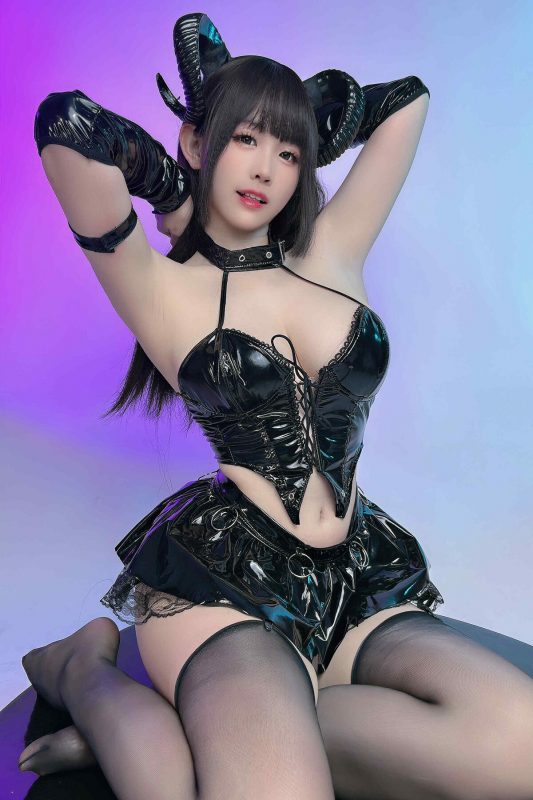 Coser@miko酱ww – 黑翼魅魔-六月图吧