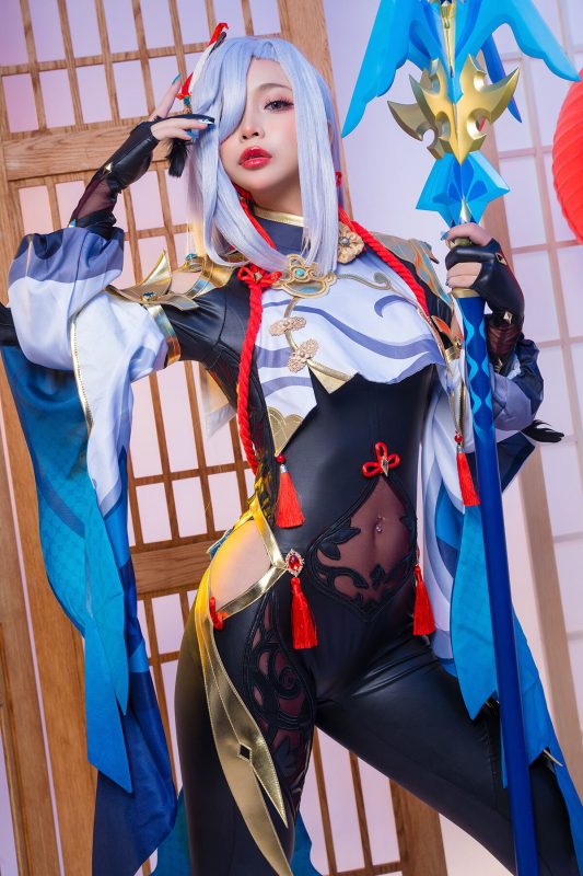 Coser@Umeko J – Shenhe Genshin Impact Part1-六月图吧