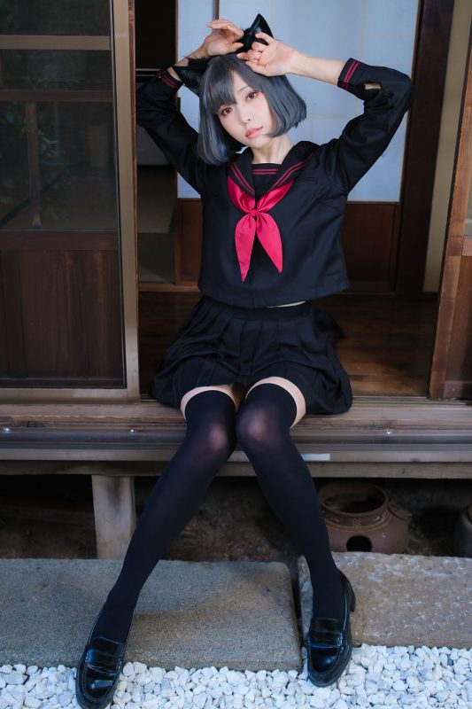 Coser@ElyEE子 Ely_eee – 緣廊黑貓-六月图吧