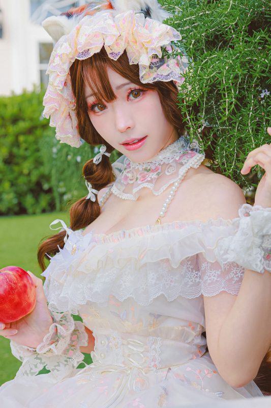 Coser@ElyEE子 Ely_eee – 小熊貓蘋果香-六月图吧