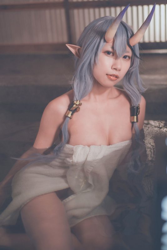 Coser@音琴ひつじ Negoto Hitsuji – 雪鬼草子 Ep.2 Part7-六月图吧