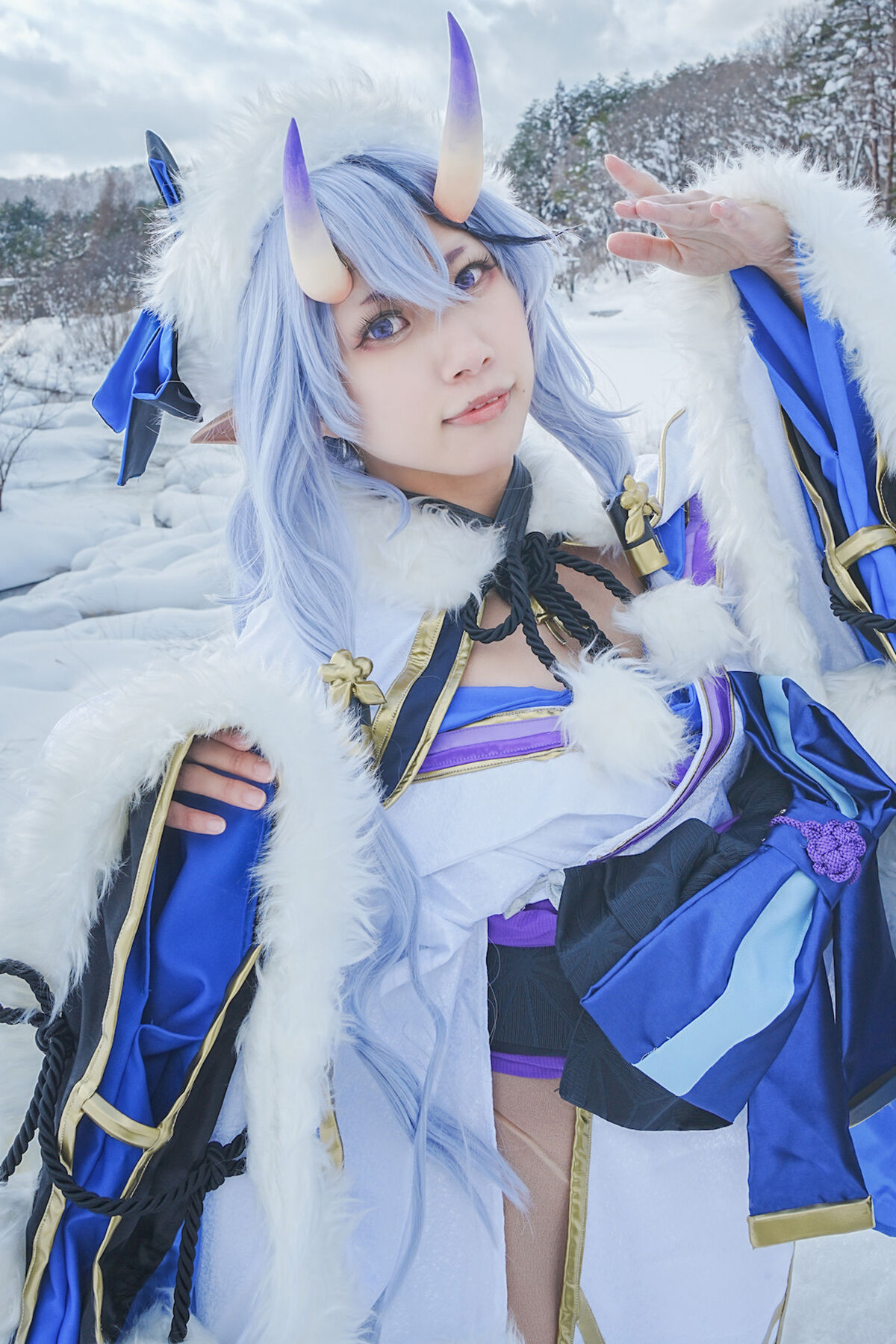 Coser@音琴ひつじ Negoto Hitsuji – 雪鬼草子 Ep.1 Part5-六月图吧