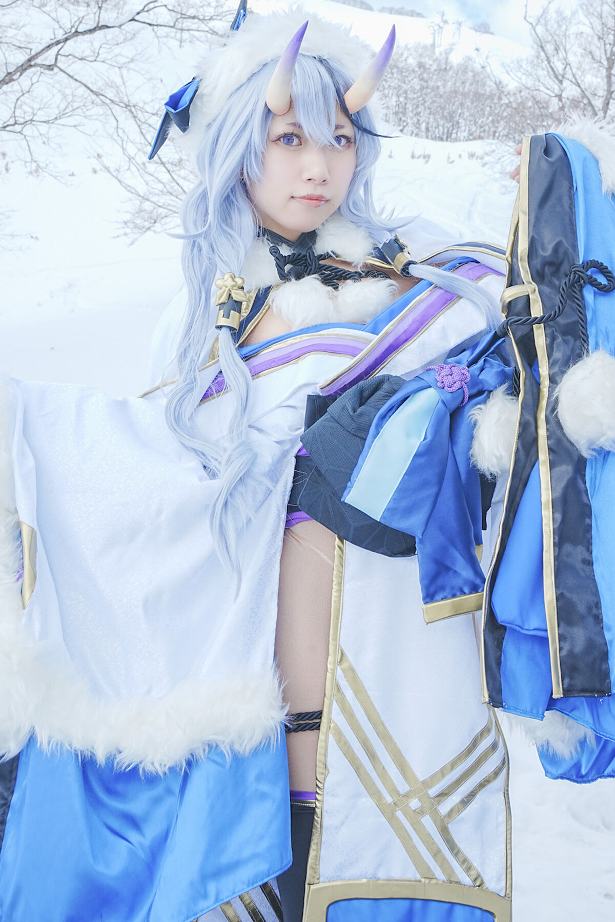 Coser@音琴ひつじ Negoto Hitsuji – 雪鬼草子 Ep.1 Part3-六月图吧