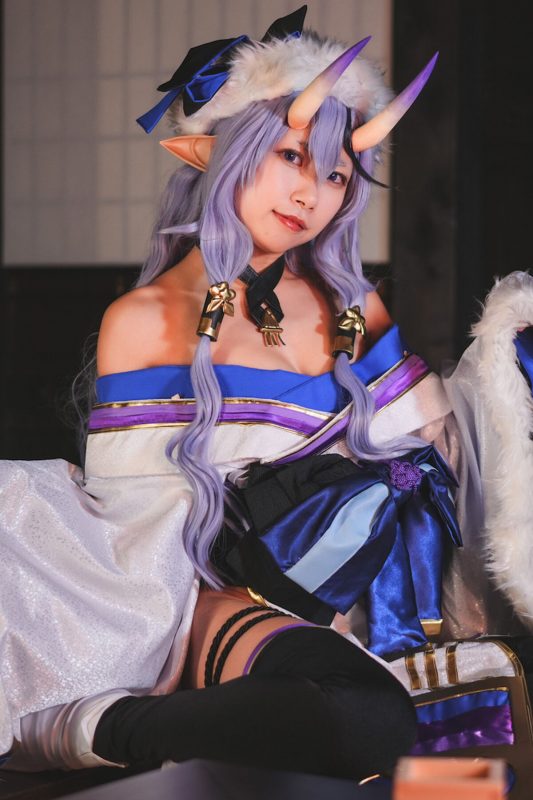 Coser@音琴ひつじ Negoto Hitsuji – 雪鬼草子 Ep.2 Part2-六月图吧