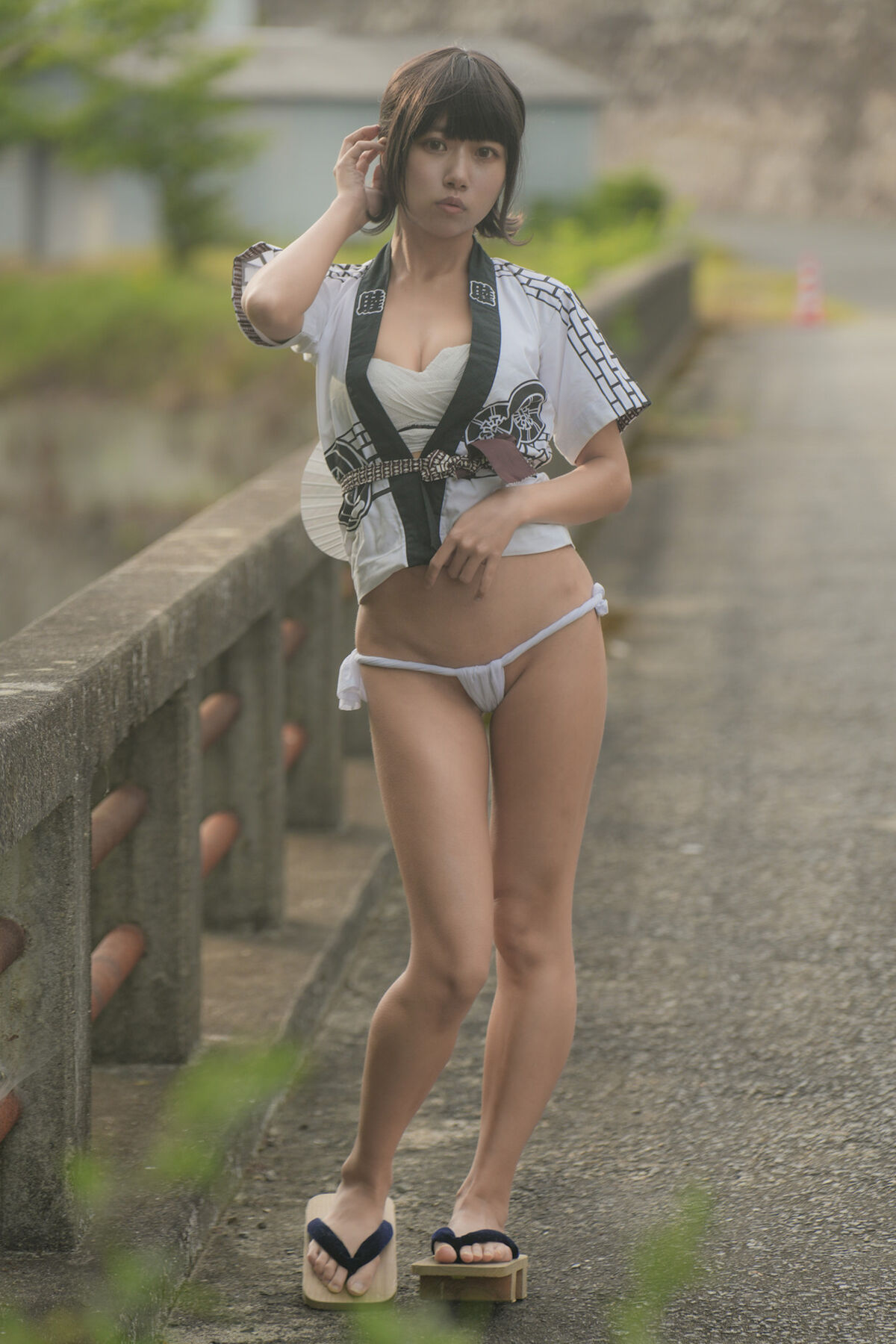 Coser@音琴ひつじ Negoto Hitsuji – ふんどし娘 納涼 Part06-六月图吧