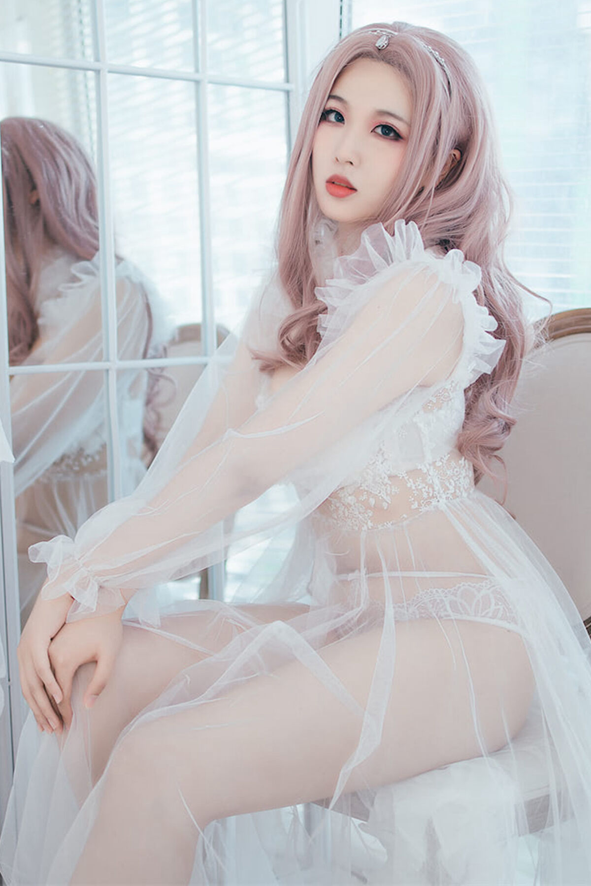 Coser@轩萧学姐 – 花嫁-六月图吧