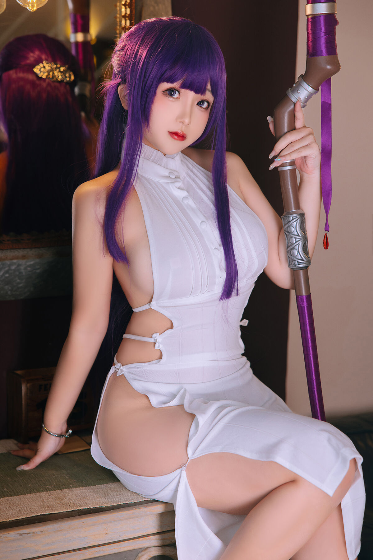 Coser@日奈娇 – 葬送的芙莉莲 – 费伦 Part1-六月图吧