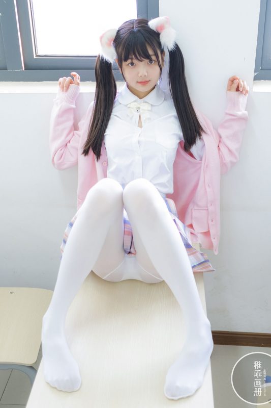 Coser@稚乖画册 – 晴空04-六月图吧