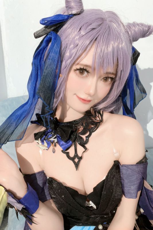 Coser@趴趴捣蛋陌 – 刻晴-六月图吧
