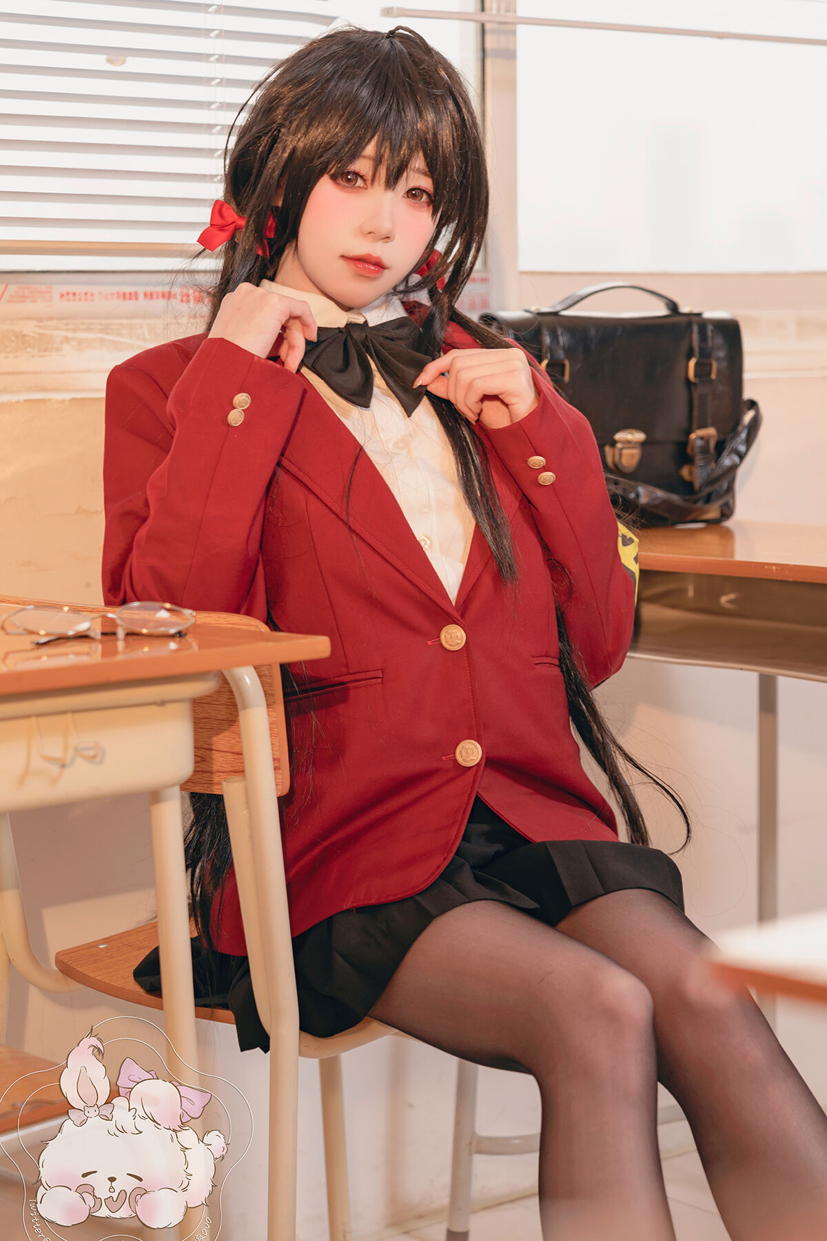 Coser@咬人小小兔 Yaokoututu – 风纪委员大凤-六月图吧