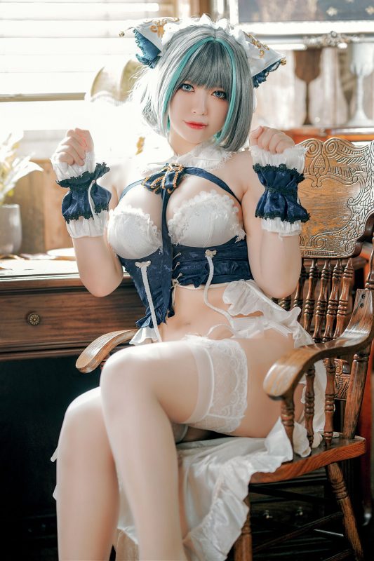 Coser@BANBANKO – チェシャー 抱き枕-六月图吧
