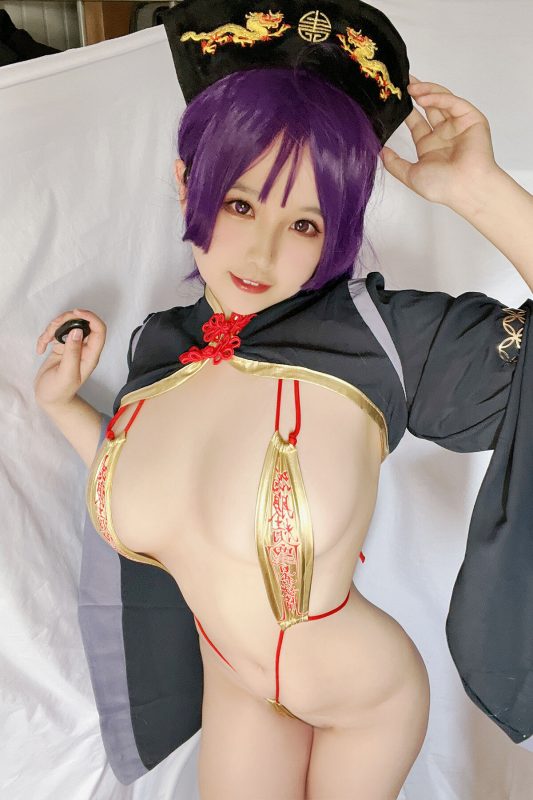 Coser@阿半今天很开心 – 奶光僵尸-六月图吧