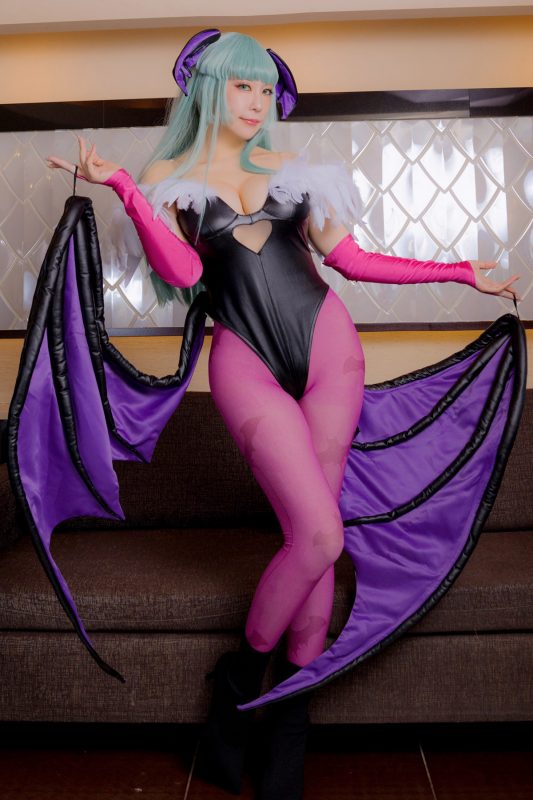 Coser@林檎蜜紀 – Morrigan モリガン Part1-六月图吧