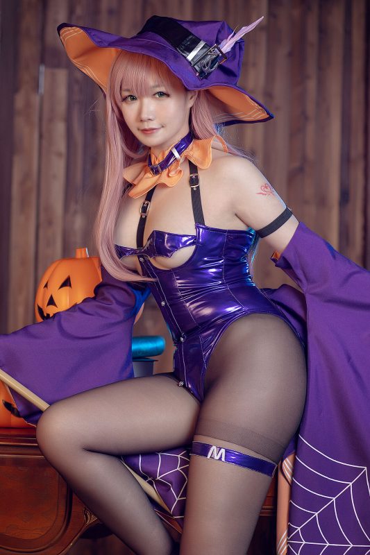 Coser@麻花麻花酱 – Memphis Halloween-六月图吧