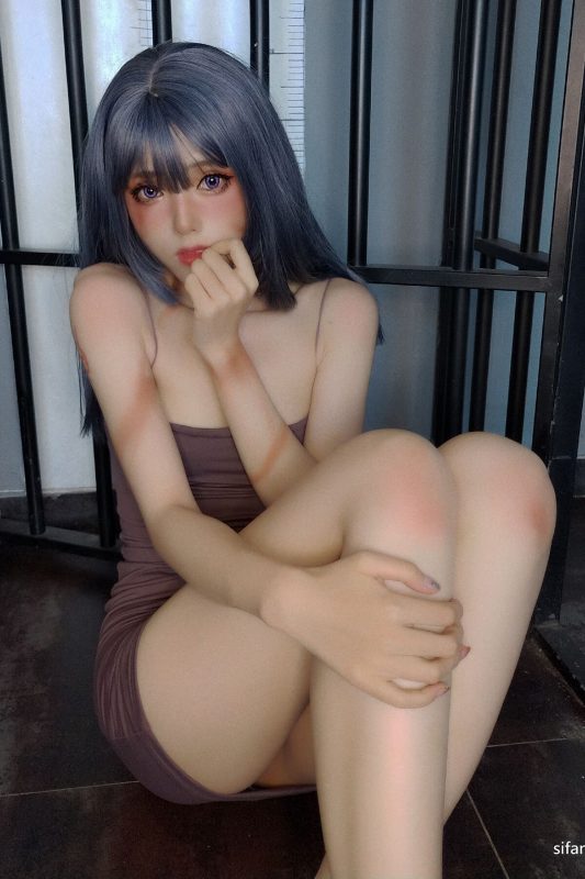 Coser@钛合金TiTi – 奴隶少女 滴蜡-六月图吧