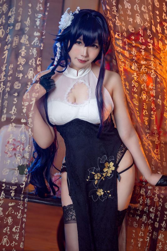 Coser@麻花麻花酱 – 吾妻旗袍-六月图吧